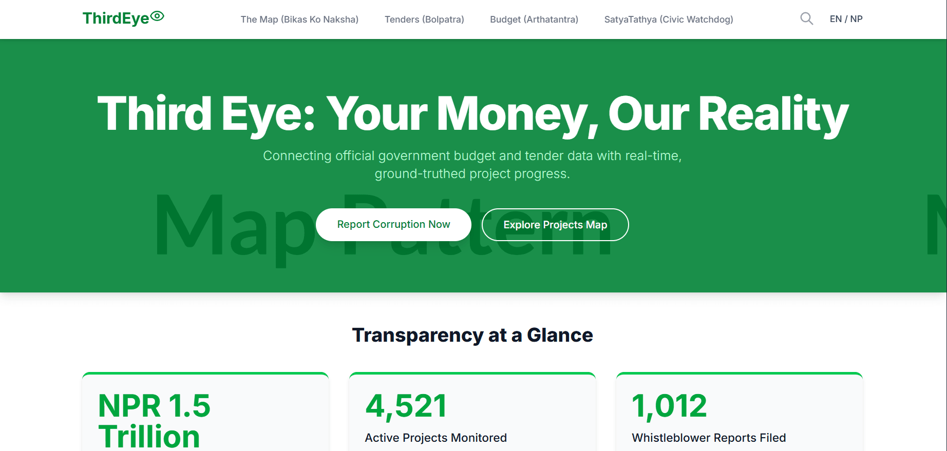 Preview of Thirdeye: Budget Transparency & Corruption Watch (Nepal)