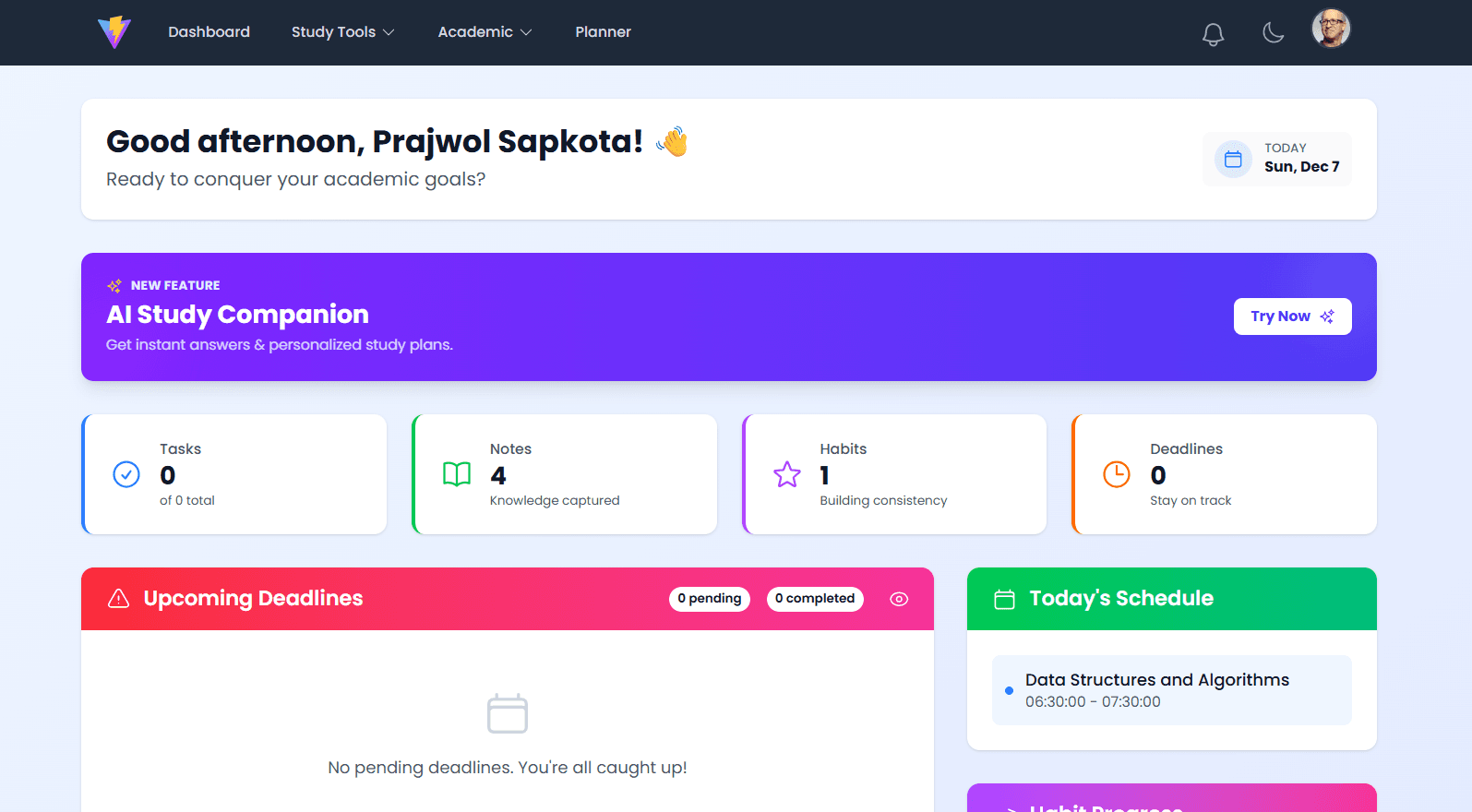 Note Plexer: AI Student Planner App — case study
