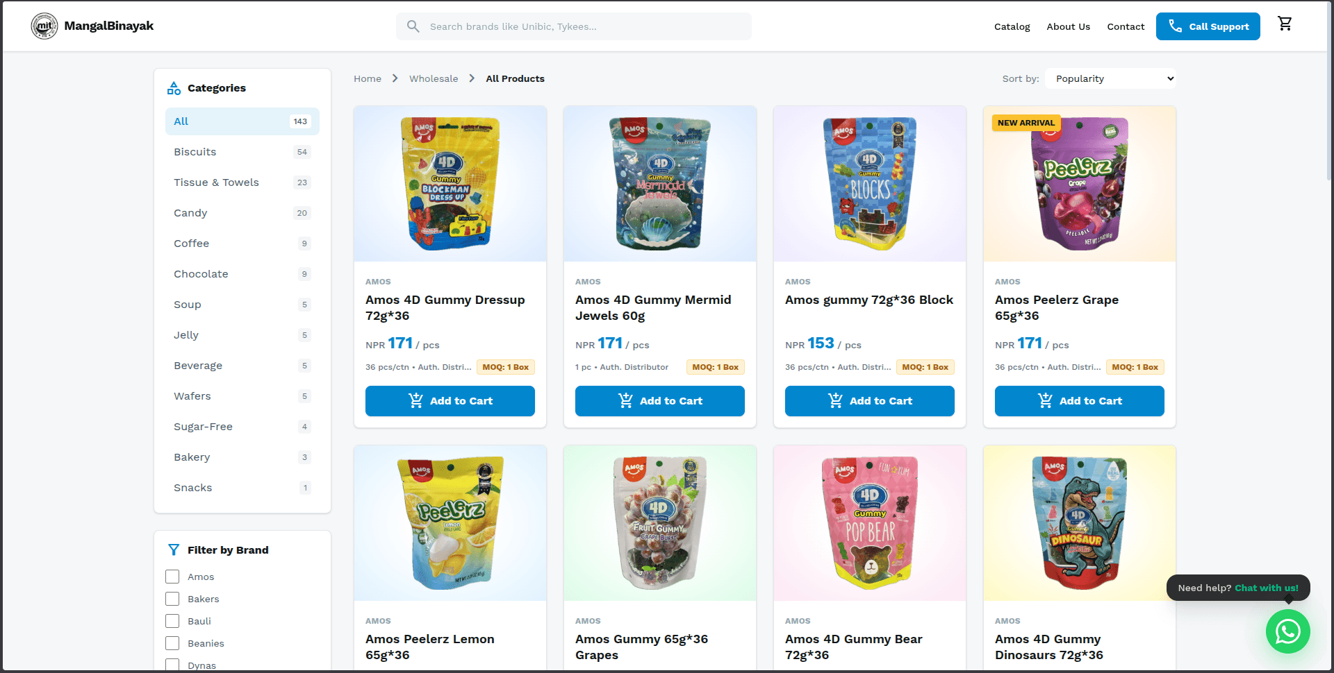 Mangalbinayak International Trade: B2B Digital Catalog — case study